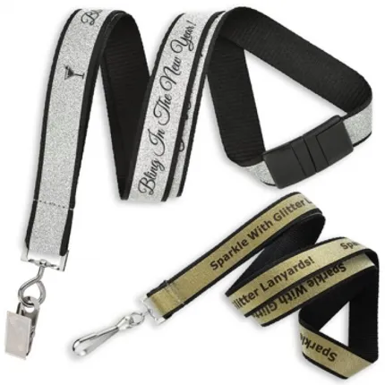 GLITTER LANYARD