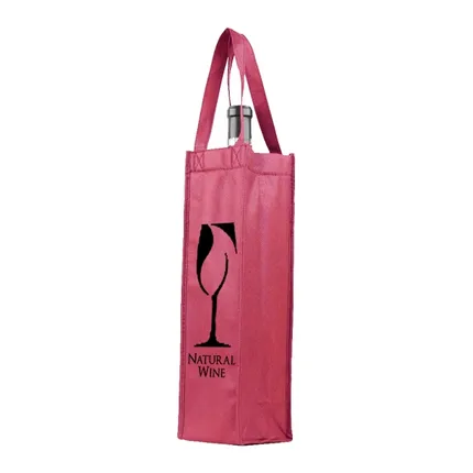 Non Woven Wine Tote Bag 