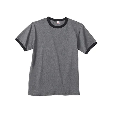 Canvas Men's Robertson Heather Ringer T-Shirt - Dark/All