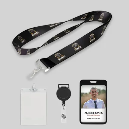 Dye sublimated Custom Full Color Lanyards-B