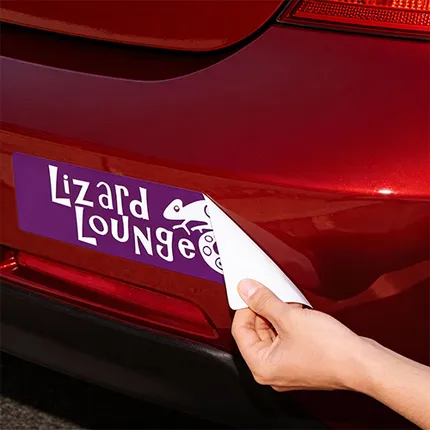 Removable Bumper Stickers