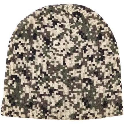 Digital Camo Knit Beanie