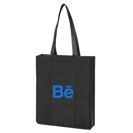 Budget Custom Non Woven Shopper Tote Bag - BG