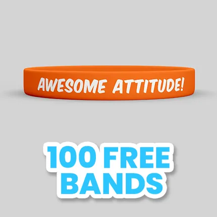 Custom Printed Silicone Wristbands               