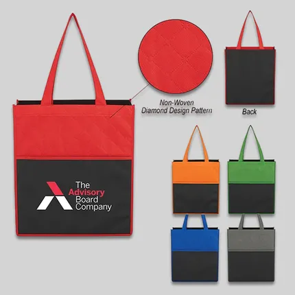 NON-WOVEN BOUNTY SHOPPING TOTE BAG 
