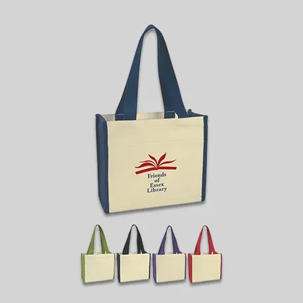 HEAVY COTTON CANVAS TOTE BAG