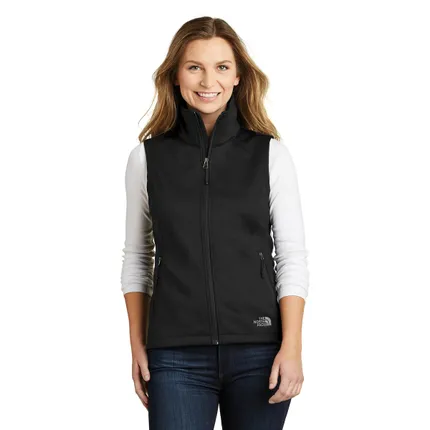 The North Face Ladies Ridgeline Soft Shell Vest - Dark/All