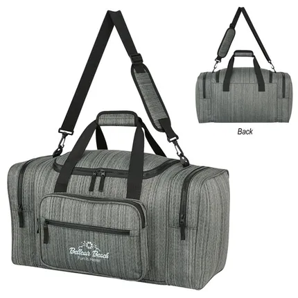 HEATHERED DUFFEL BAG