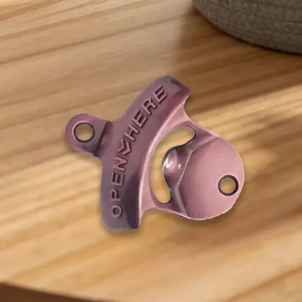 Custom Rose Gold Bottle Openers