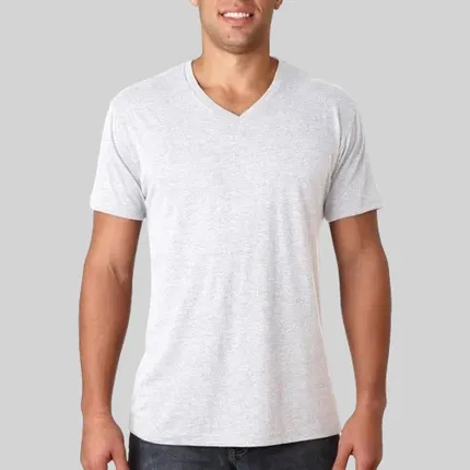 Next Level Men's Tri-Blend V Neck Tee
