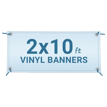 Vinyl Banner 2′ X 10′ 