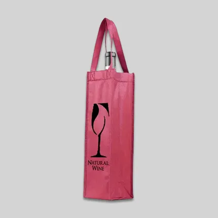 Non Woven Wine Tote Bag 