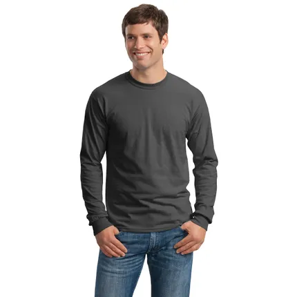 Gildan Gildan - Ultra Cotton 100% Cotton Long Sleeve T-Shirt - Colors