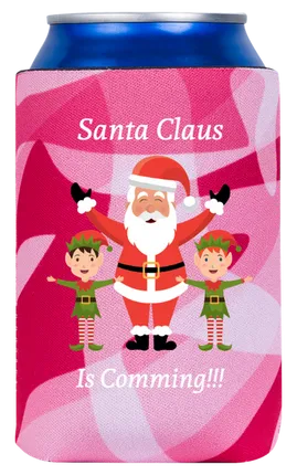 Santa Can Cooler 