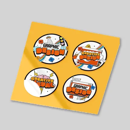 Custom Vinyl Sticker Sheets
