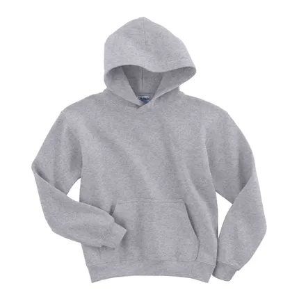 Gildan Youth 7.75 oz 50/50 Hooded Pullover - Light/Heather