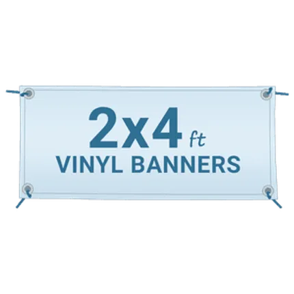 2′ X 4′ Vinyl Banner