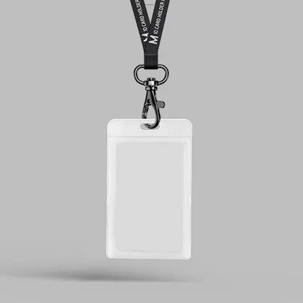 Transparent Badge Holder