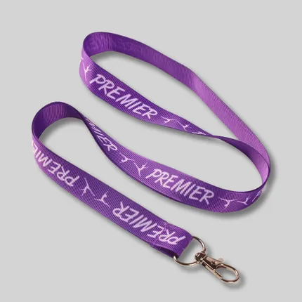 Custom Grosgrain Ribbon Lanyards
