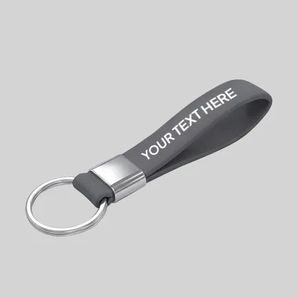 Custom Printed Silicone Keychains