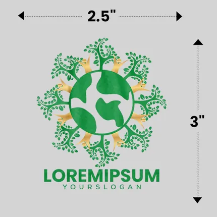 2.5" x 3" Temporary Tattoos