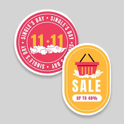 Custom Promotional Stickers