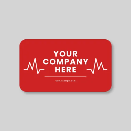 Round Corner Business Card Magnet