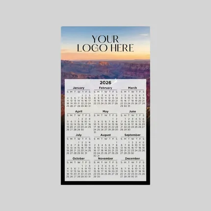 Calendar Large Magnet 3-29/32 x 6-15/16