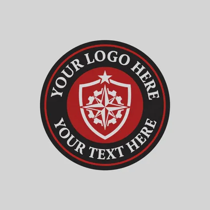 Circle 5-3/4 Diameter Car Sign Magnet
