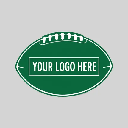 Football Car Sign Magnet