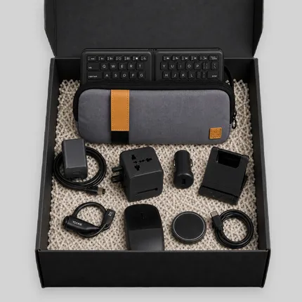Custom Travel Gift Set – ZAGG Desktop Essentials Tech Kit