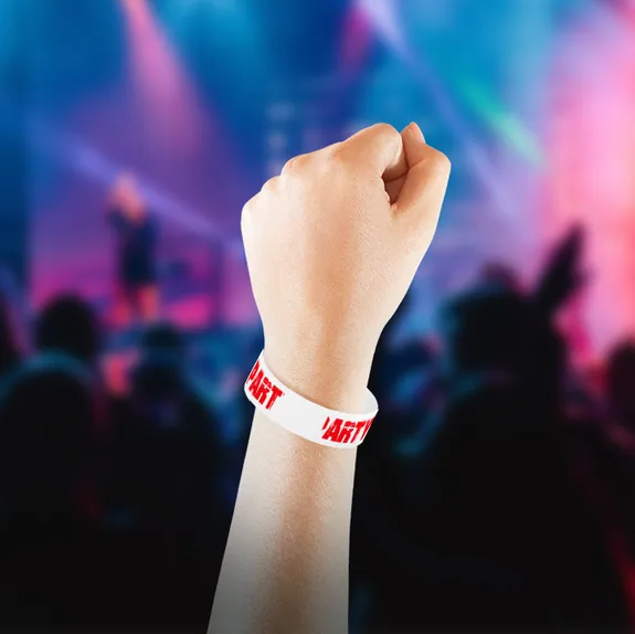 Tyvek wristbands party city sales