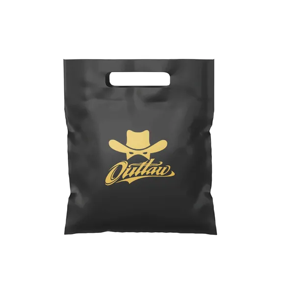 Tote Bags Custom Die Cut Plastic Bags