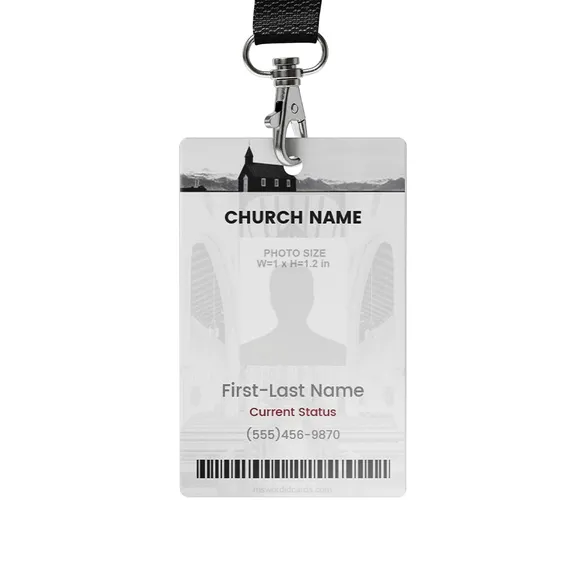 Lanyards & ID Cards Custom PVC Name Badges