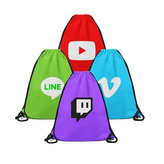 Economy Non-Woven Drawstring Bags | Wrist-Band.com