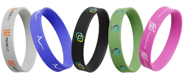 Silicone vs Cloth Wristbands