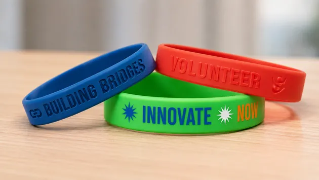Debossed vs embossed vs printed wristbands: a guide