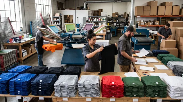 How Order Custom T-Shirts in Bulk: Quantities, Timelines, and Proofing