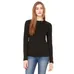 Bella Women's Long-Sleeve Crew Neck Jersey T-Shirt - Dark/Colors