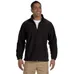 Harriton Mens Full-Zip Fleece - Dark/All