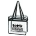 CLEAR TOTE BAG WITH ZIPPER