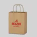 KRAFT PAPER BROWN SHOPPING BAG 
