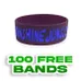 1 inch Printed Wristband     