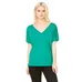Bella Ladies' Slouchy V-Neck T-Shirt