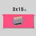 Vinyl Banner 3' x 15'