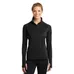 Sport-Tek Ladies Sport-Wick Stretch Half-Zip Pullover - Dark/All