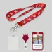 5/8 inch Polyester Lanyard-B