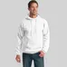 Port and Company Pullover Hooded Sweatshirt - White/Neutral
