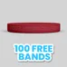 Custom Embossed Wristband EM98409