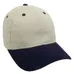 Two Tone Brushed Cotton Twill Cap